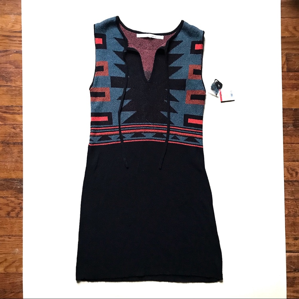 RACHEL Rachel Roy New Native Knit Dress S